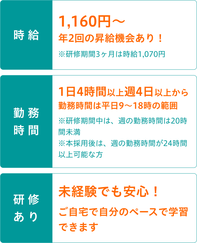 在宅パート社員大募集